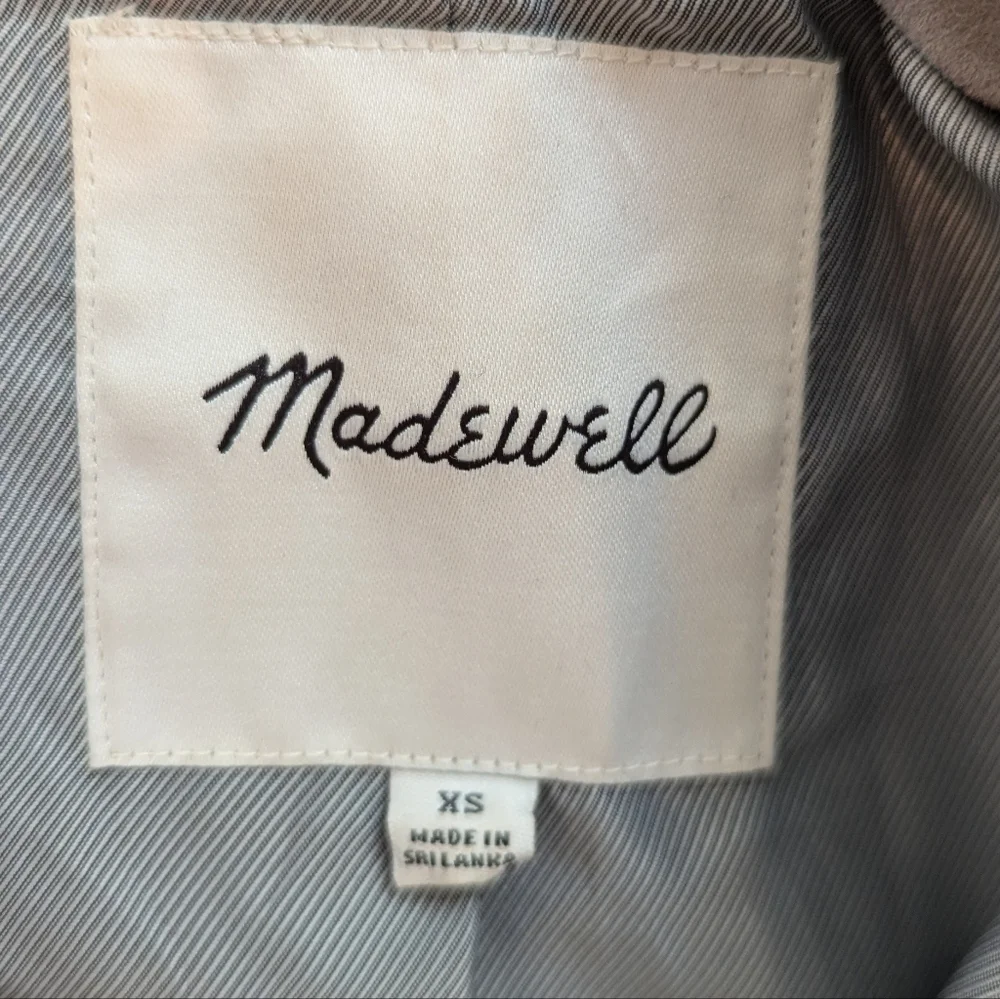 Madewell Elmcourt wool blend coat xs - Picture 4 of 7